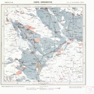 CARTA IDROGRAFICA DEL REGNO D'ITALIA - Foglio 56 - Torino