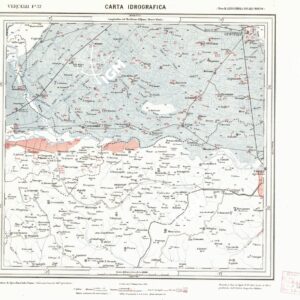 CARTA IDROGRAFICA DEL REGNO D'ITALIA - Foglio 57 - Vercelli