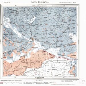 CARTA IDROGRAFICA DEL REGNO D'ITALIA - Foglio 59 - Pavia