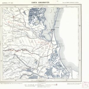 CARTA IDROGRAFICA DEL REGNO D'ITALIA - Foglio 65 - Adria