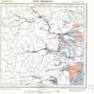 CARTA IDROGRAFICA DEL REGNO D'ITALIA - Foglio 67 - Pinerolo