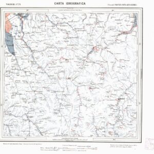 CARTA IDROGRAFICA DEL REGNO D'ITALIA - Foglio 71 - Voghera