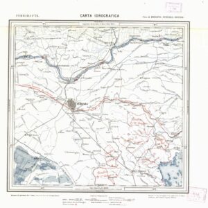 CARTA IDROGRAFICA DEL REGNO D'ITALIA - Foglio 76 - Ferrara