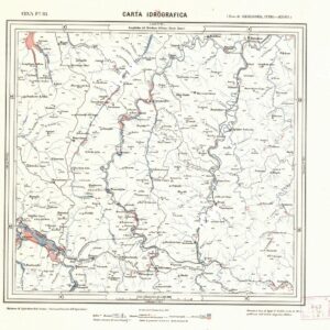 CARTA IDROGRAFICA DEL REGNO D'ITALIA - Foglio 81 - Ceva