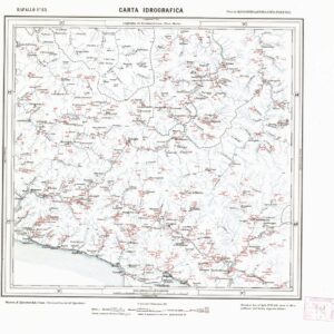 CARTA IDROGRAFICA DEL REGNO D'ITALIA - Foglio 83 - Rapallo