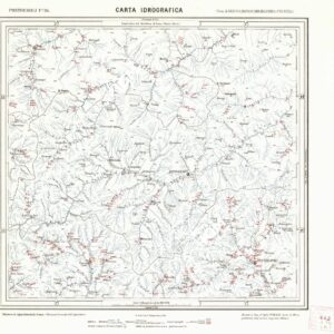 CARTA IDROGRAFICA DEL REGNO D'ITALIA - Foglio 84 - Pontremoli