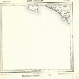 CARTA IDROGRAFICA DEL REGNO D'ITALIA - Foglio 94 - Chiavari