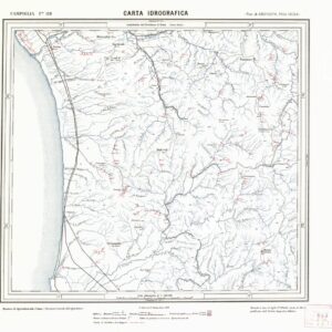 CARTA IDROGRAFICA DEL REGNO D'ITALIA - Foglio 119 - Campiglia