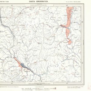 CARTA IDROGRAFICA DEL REGNO D'ITALIA - Foglio 130 - Orvieto