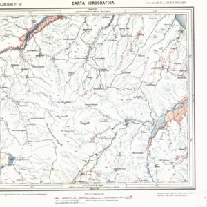 CARTA IDROGRAFICA DEL REGNO D'ITALIA - Foglio 147 - Lanciano