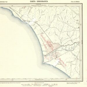 CARTA IDROGRAFICA DEL REGNO D'ITALIA - Foglio 149 - Cerveteri
