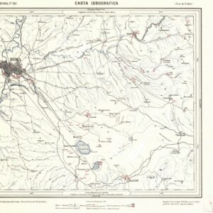 CARTA IDROGRAFICA DEL REGNO D'ITALIA - Foglio 150 - Roma
