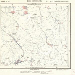 CARTA IDROGRAFICA DEL REGNO D'ITALIA - Foglio 152 - Sora