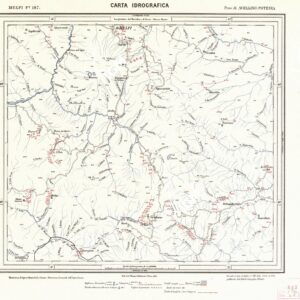 CARTA IDROGRAFICA DEL REGNO D'ITALIA - Foglio 187 - Melfi