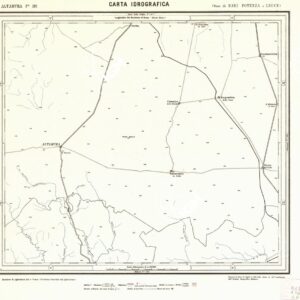 CARTA IDROGRAFICA DEL REGNO D'ITALIA - Foglio 189 - Altamura