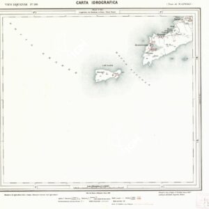 CARTA IDROGRAFICA DEL REGNO D'ITALIA - Foglio 196 - Vico Equense