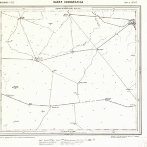 CARTA IDROGRAFICA DEL REGNO D'ITALIA - Foglio 203 - Brindisi