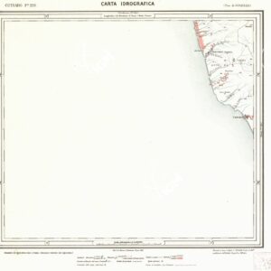 CARTA IDROGRAFICA DEL REGNO D'ITALIA - Foglio 228 - Cetraro