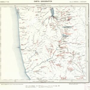 CARTA IDROGRAFICA DEL REGNO D'ITALIA - Foglio 236 - Cosenza