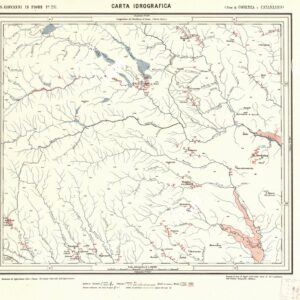 CARTA IDROGRAFICA DEL REGNO D'ITALIA - Foglio 237 - S. Giovanni in Fiore