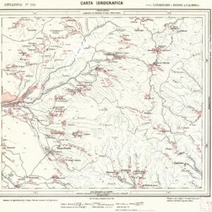 CARTA IDROGRAFICA DEL REGNO D'ITALIA - Foglio 246 - Cittanova