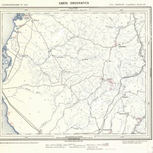 CARTA IDROGRAFICA DEL REGNO D'ITALIA - Foglio 257 - Castelvetrano
