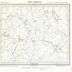CARTA IDROGRAFICA DEL REGNO D'ITALIA - Foglio 260 - Nicosia