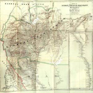 PARTS OF BURMAH SIAM AND THE SHAM STATES.