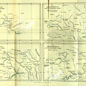 THE HYDROGRAPHY OF SOUTH EASTERN TIBET Fogli 1,2,3,4
