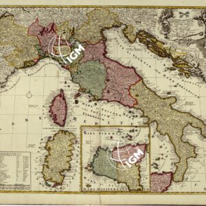 ITALAI IAM TOTA PRINCIPES IN SUAS PARTES ACCURATIUS DIFTINCTA, EX OFFICINA PETRI SCHEN...(s.d.)