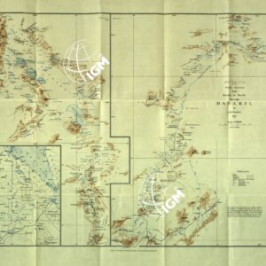 ABYSSINIA - ROUTE TRAVERSE FROM SOUTH TO NORTH THROUGH DANAKIL BY L.M. NESBITT.
