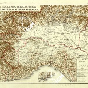 ITALIAE REGIONES - IX LIGURIA ET XI TRANSPADANA (Regioni d'Italia)