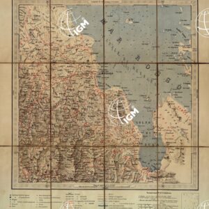 CARTA DELLA COLONIA ERITREA IN 8 FOGLI - Foglio 4 MASSAUA