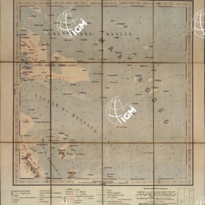 CARTA DELLA COLONIA ERITREA IN 8 FOGLI - Foglio 5 DAALAC CHEBIR