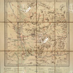 CARTA DELLA COLONIA ERITREA IN 8 FOGLI - Foglio 7 CASSALA