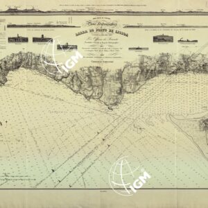 PLANO IDROGRAPHICO BARRA DO PORTO DE LISBOA