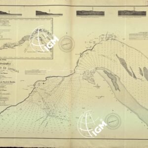 PLANO HYDROGRAPHICO DO BARRA E PORTO DE SETUBAL