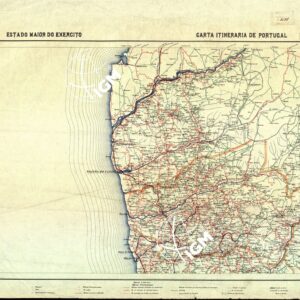 CARTA ITINERARIA DE PORTUGAL Foglio 1