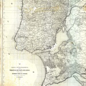 CARTA CHROGRAPHICA DOS TERRENOS EM VOLTA DE LISBOA
