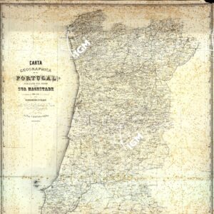 CARTA GEOGRAPHICA DE PORTUGAL PUBLICADA PORT ORDEM DE SUA MAESTADE