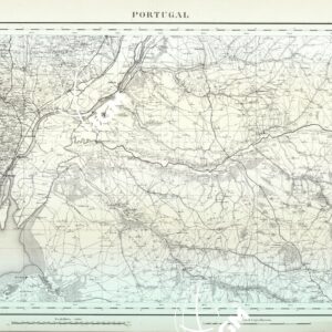 CARTA CHOROGRAPHICA DE PORTUGAL Foglio 24