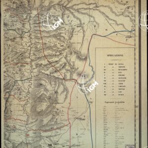 CARTA BIBLICA E STORICA DELLA PALESTINA ANTICA E MODERNA Foglio 4