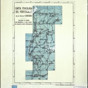 CARTA ITINERARIA DE PORTUGAL Quadro d'unione.