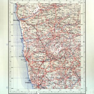 CARTA ITINERARIA DE PORTUGAL (Oporto)