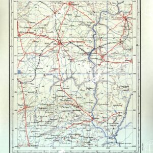 CARTA ITINERARIA DE PORTUGAL (Beja)