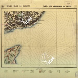 CARTA DOS ARREDORES DE LISBOA - Foglio 1