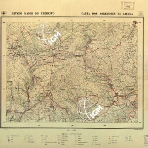 CARTA DOS ARREDORES DE LISBOA - Foglio 12