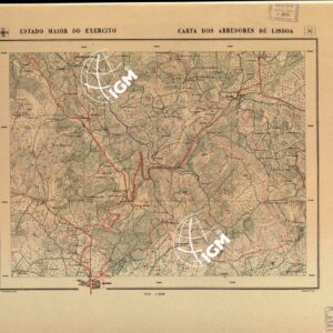 CARTA DOS ARREDORES DE LISBOA - Foglio 31