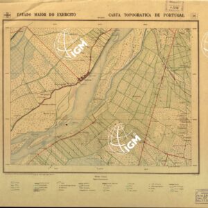 CARTA DOS ARREDORES DE LISBOA - Foglio 39B