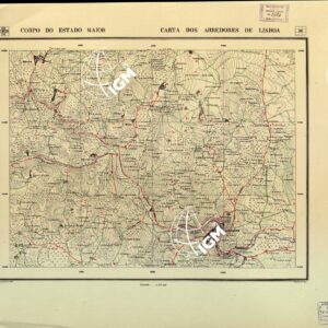 CARTA DOS ARREDORES DE LISBOA - Foglio 40
